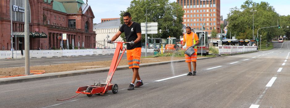 Gustav-Stresemann-Ring in Wiesbaden wieder freigegeben