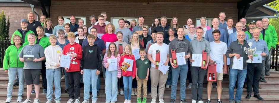 Schützenbruderschaft St. Hubertus feiert Gewinner des 39. Vereineschießen 2025 in Heerde