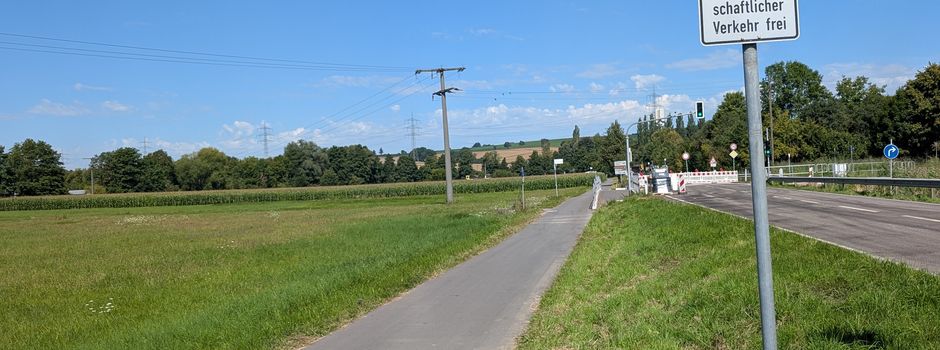 Radweg nach Nbh-Nord wird temporär gesperrt