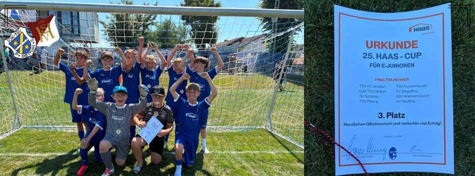 E1-Jugend der SG Dietfurt/Huldsessen holt starken 3. Platz beim Haas-Cup in Falkenberg