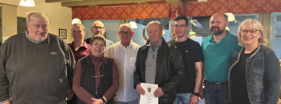 Ehrungen beim Ratsessen