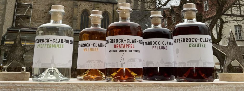 Herzebrock-Clarholzer Liköre: Bratapfel - Edition Weihnachtsmarkt Herzebrock