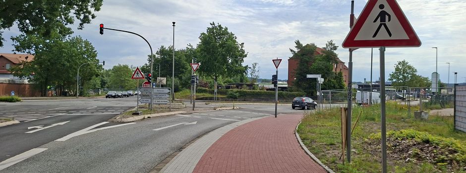 Verkehrsversuch an der Wärderstraße: Keine Ampel für Rechtsabbiegende