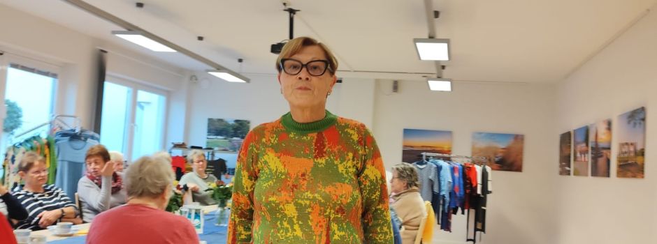 Strickmodenschau