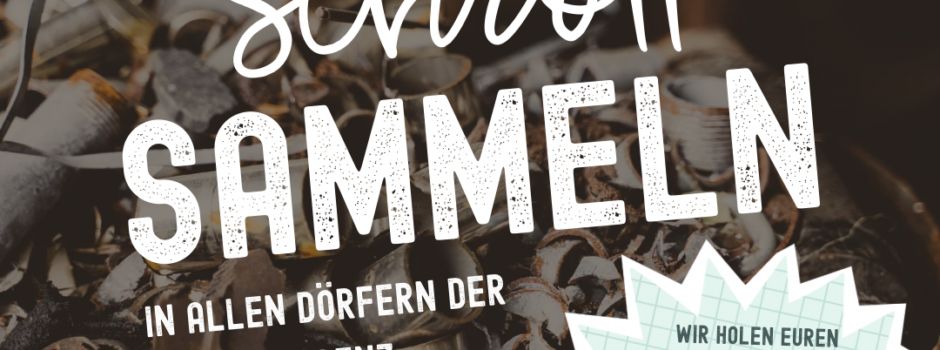 🚒 Erinnerung: Schrottsammlung am 18.10.!