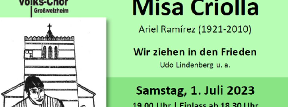 Misa Criolla“ von Ariel Ramírez (1921-2010)