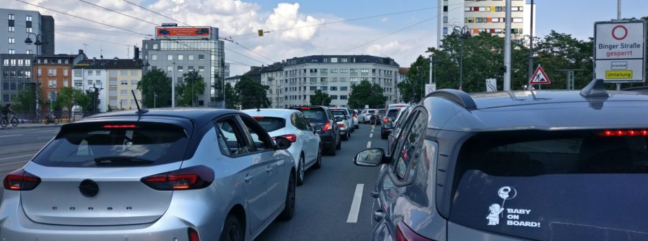 Binger Straße voll gesperrt: Neue Umleitung durch die Mainzer Altstadt