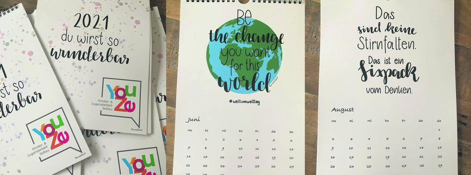 Kalender gegen Spende