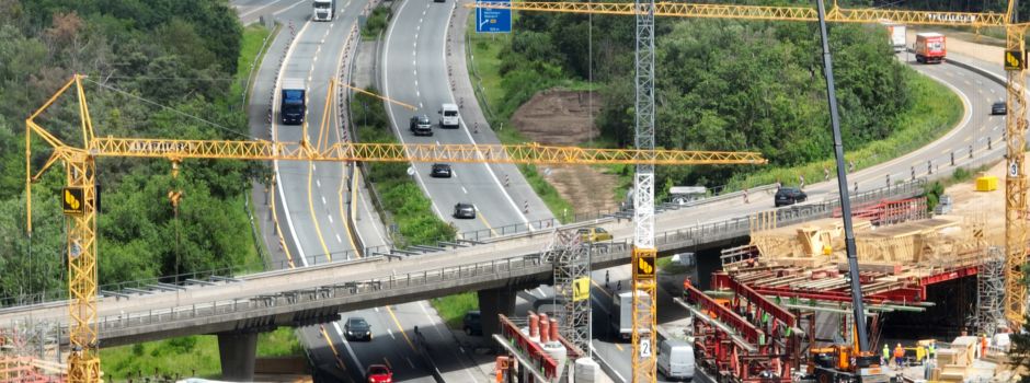 Rüsselsheimer Dreieck mehrere Tage lang gesperrt