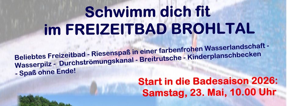 Schwimm dich fit im Freizeitbad Brohltal