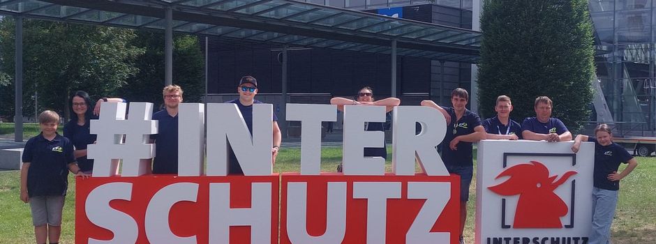 Feuerwehr und Jugendfeuerwehr  Holzthaleben besuchen die Interschutz in Hannover 