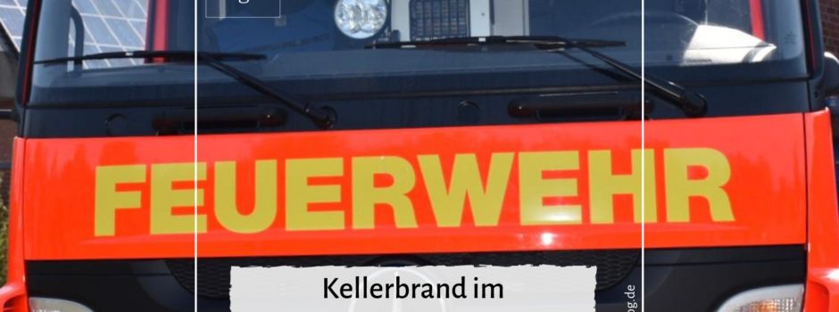 Kellerbrand im Altenwohnheim