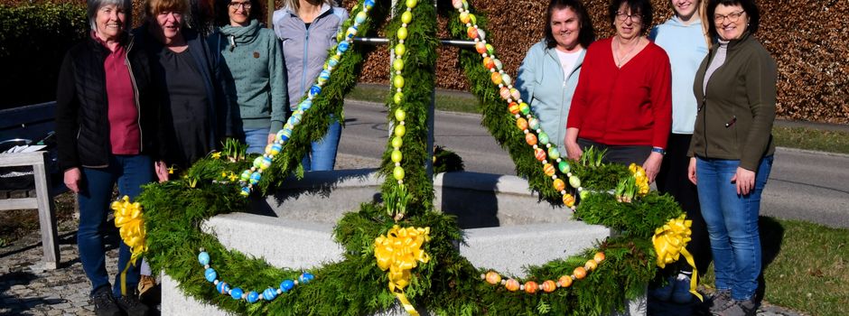 Osterbrunnen 2026 in Niederdorf
