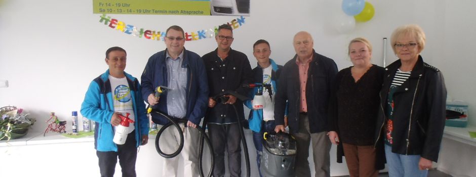 Eröffnung eines neuen Autopflegesalons in Nierstein
