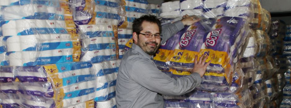 Toilettenpapier raubte Arthur Boos den Schlaf