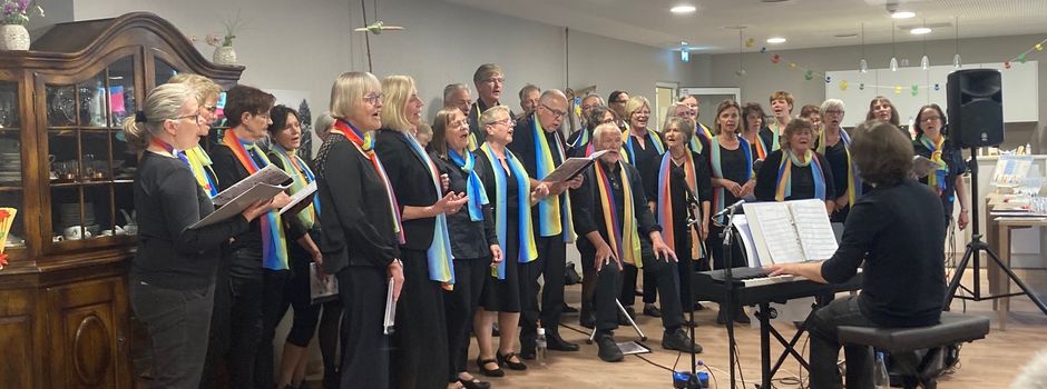Der Rainbow Gospelchor singt zwei Gottesdienste am Wochenende