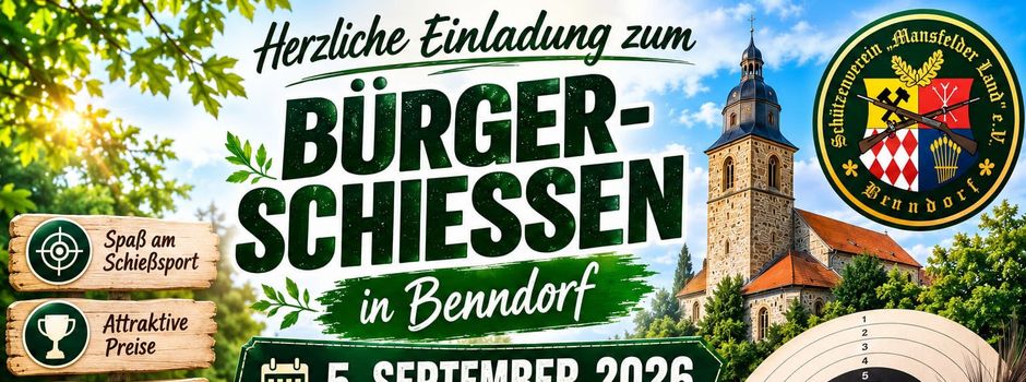 Bürgerschießen in Benndorf