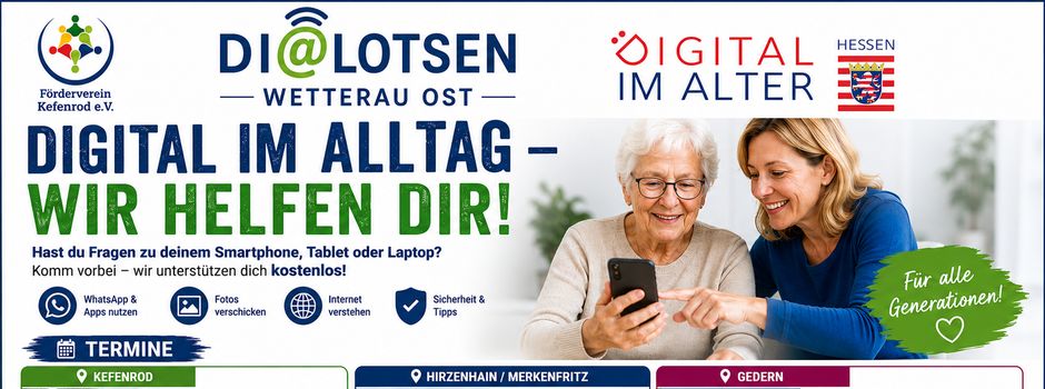 Di@lotsen des Förderverein Kefenrod e. V. bieten Unterstützung vor Ort