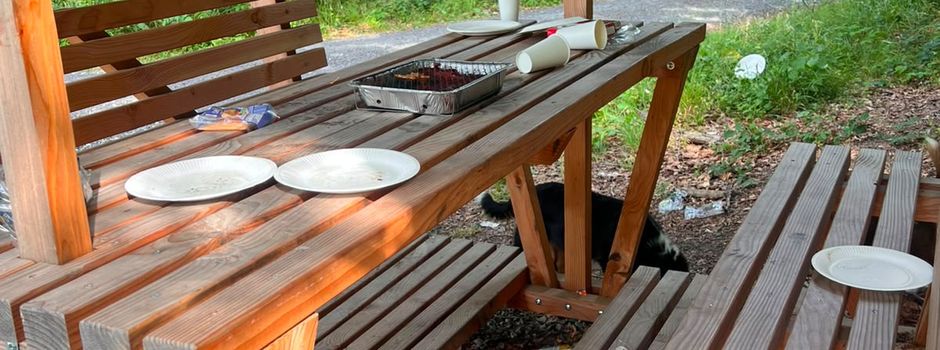 Der Wald ist ein Erholungsort – keine Müllkippe!!!