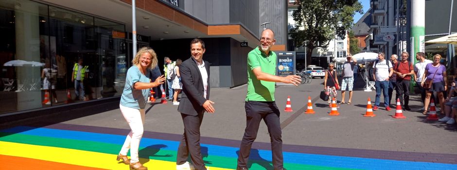Gibt es bald noch mehr Regenbogen-Streifen in Mainz?