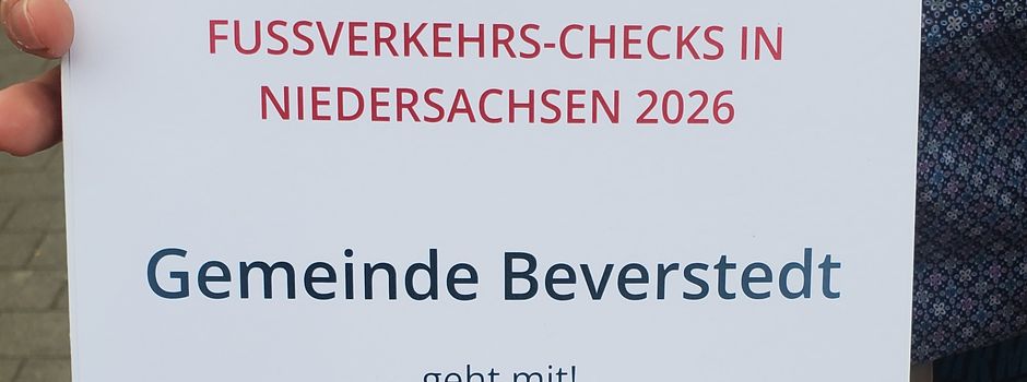 Jetzt noch anmelden: Ihre Ideen für sichere Fußwege sind gefragt