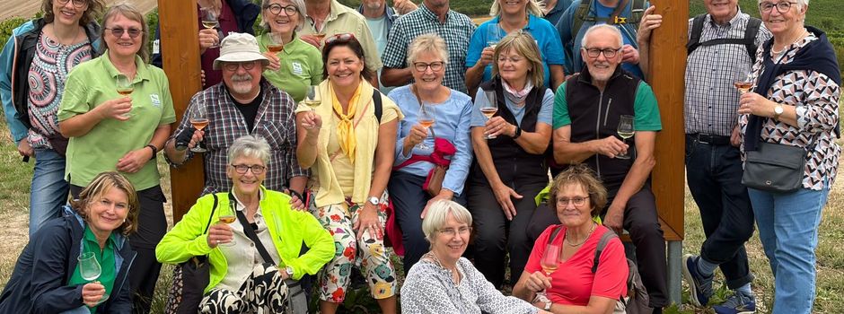 Kultur- und Weinbotschafter entdecken die Hiwweltour „Saulheimer Hölle“ zum 10-jährigen Ausbildungsjubiläum