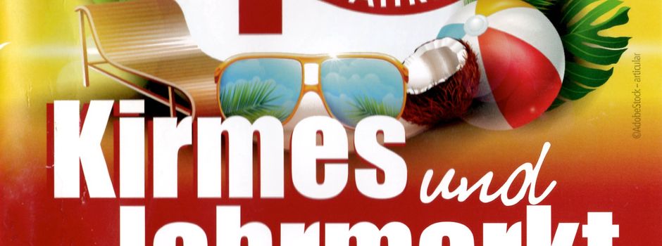 Kirmes und Jahrsfelder Markt am 03. und 5.-6. September