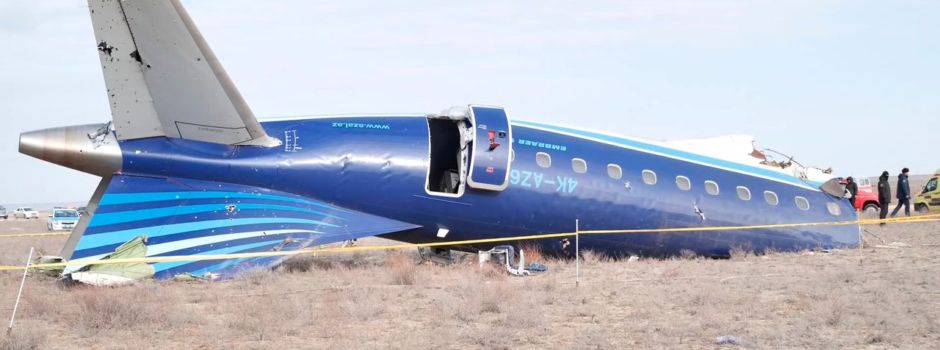 Offene Fragen nach Absturz von Flugzeug in Kasachstan