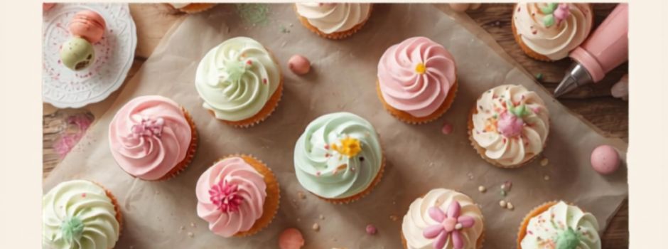 Cupcakes fantasievoll verzieren 