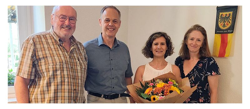 25 Jahre im Hintergrund unverzichtbar: Nierstein ehrt Ana Paula De Almeida Caetano Santos