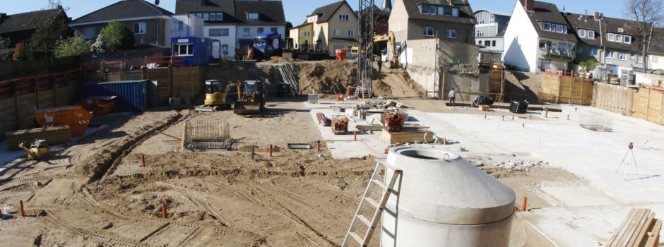 Update: So sieht's inzwischen auf der Großbaustelle in Mondorf aus