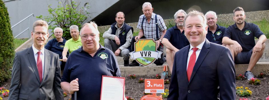 Vereinswettbewerb: 3. Platz für den Verschönerungsverein Rheidt