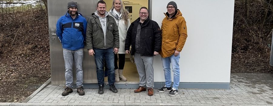 Stadtwerke Grünberg verbessern Trinkwasserversorgung und Brandschutz im Wohngebiet Ziegelberg