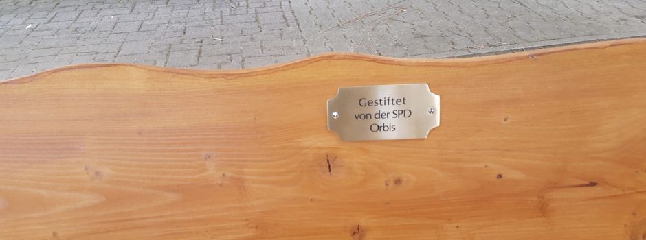 🪑🌳 Neue Sitzgruppe für Orbis!