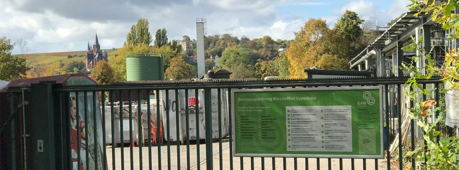 Frühjahrsputz kann kommen: Wertstoffhöfe stellen auf Sommeröffnungszeiten um