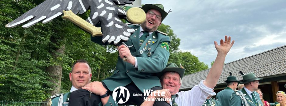 Hendrik Hütt ist neuer Schützenkönig der Gilde