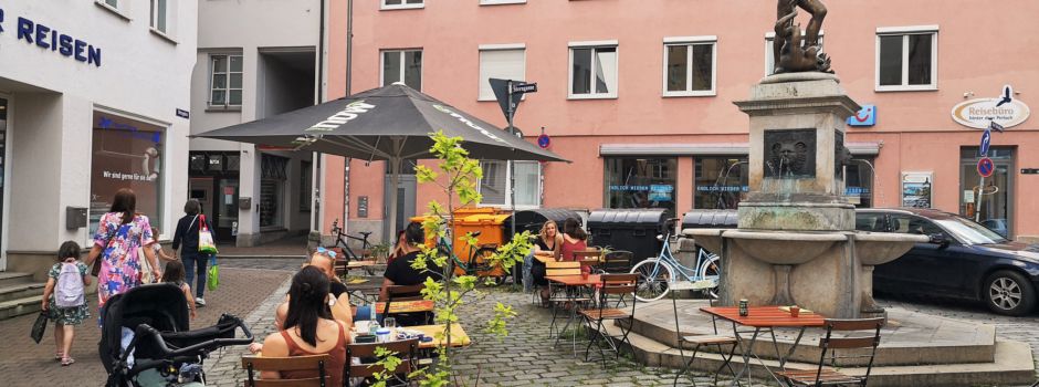 Bildergalerie: Außengastronomie in Augsburg erwacht zu neuem Leben