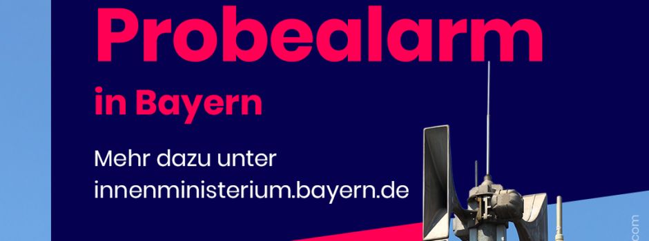 Probealarm in Bayern am Donnerstag, 12. März 2026