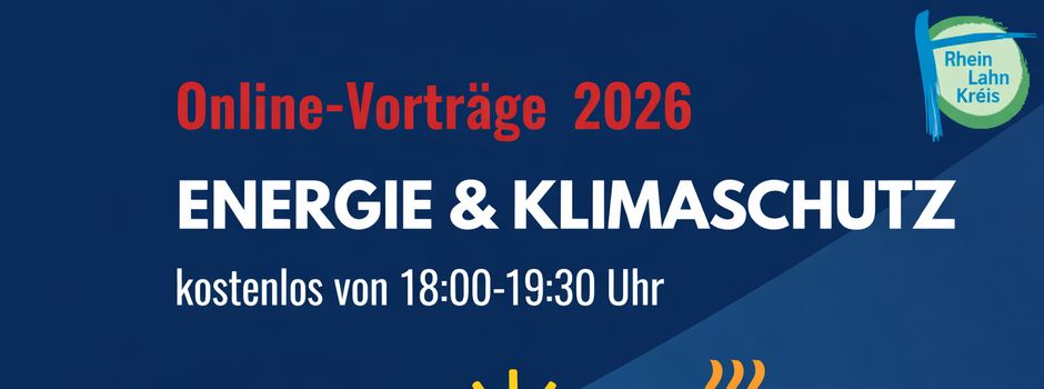 Online-Vortragsreihe „Energie und Klimaschutz 2026“