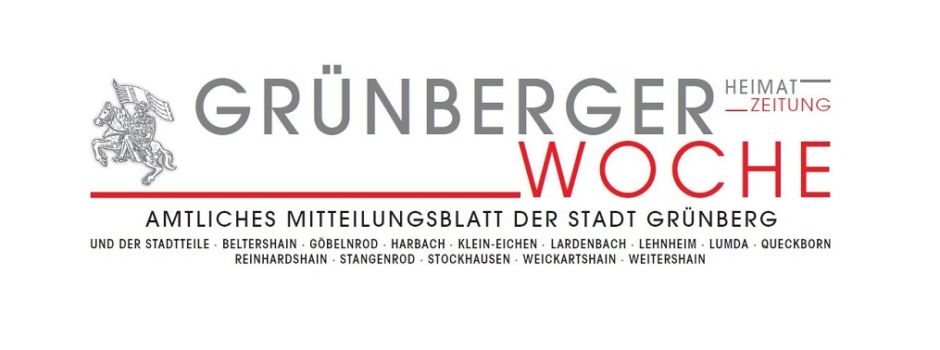 Grünberger Woche vom 17. April 2025 ist online
