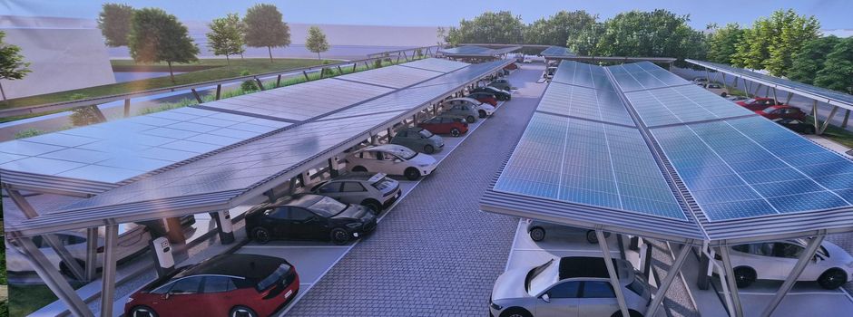Koblenz setzt auf Klimaschutz: Neuer Solarparkplatz am Moselbad