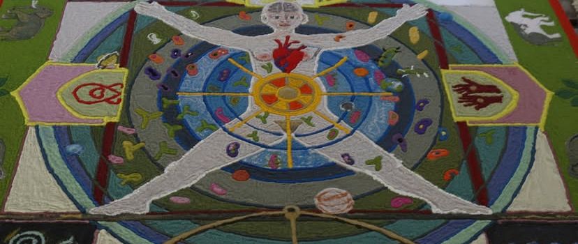 Oberpfälzer Kulturtage - Ein Sandmandala entsteht