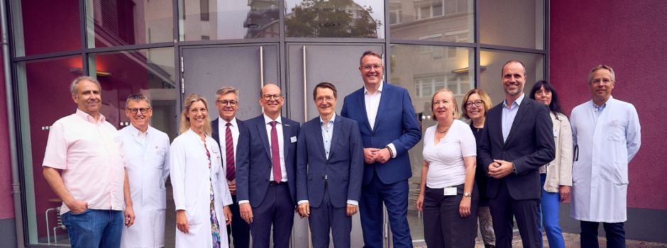 Gesundheitsminister Lauterbach besucht Universitätsmedizin Mainz
