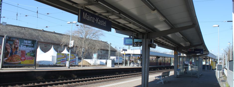 Bauarbeiten der Bahn in Wiesbaden: Schienen-Erneuerung in Kastel