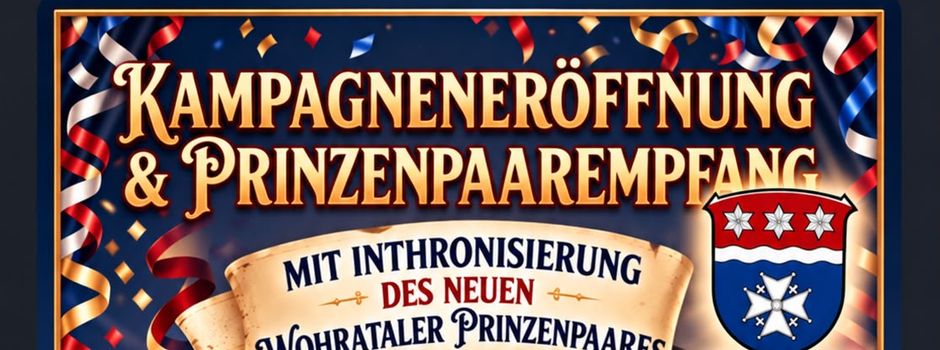 Kampagneneröffnung in Wohratal am 20.11.26