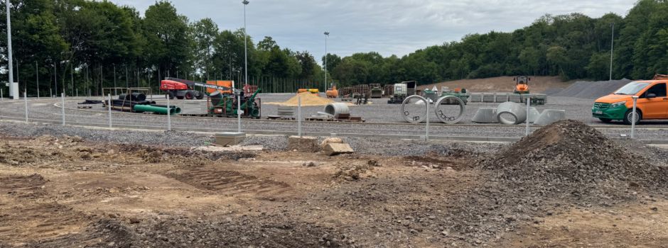 Koblenz: So steht es um die Bauarbeiten auf Schmitzers Wiese