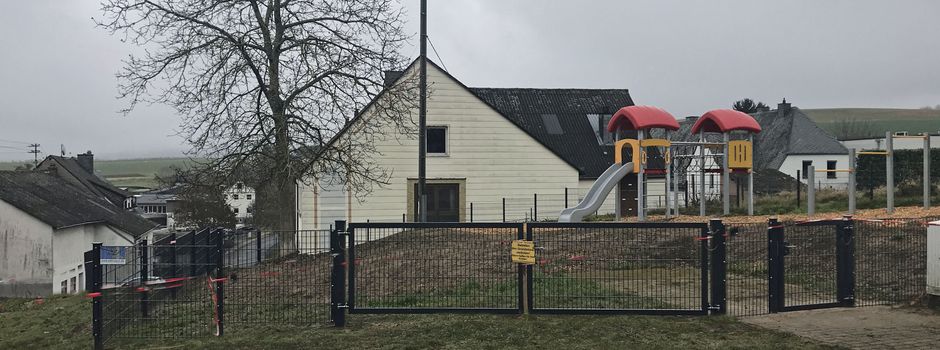 Kinderspielplatz befindet sich auf der Zielgeraden!