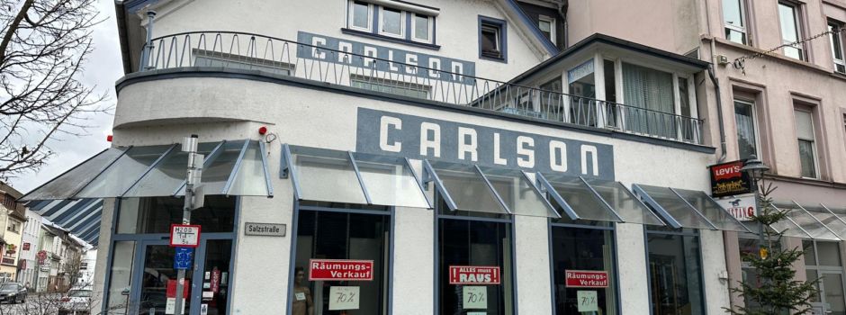 Aus für Traditionsgeschäft in Bingen