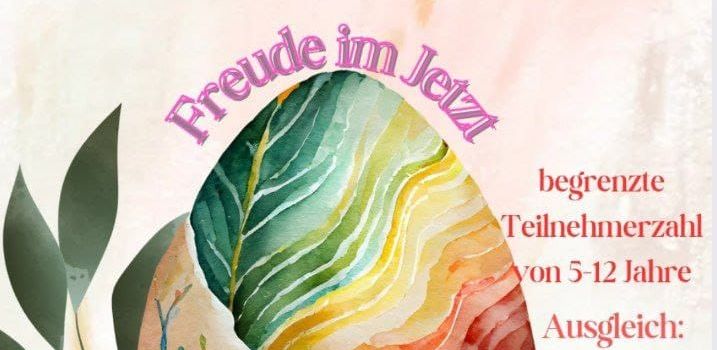 Eiersuche im Wald - und Malwerkstatt für Kinder von 5-12 Jahren