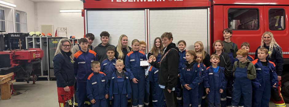 🚒❤️ 300 Euro für unsere Kinder- und Jugendfeuerwehr!